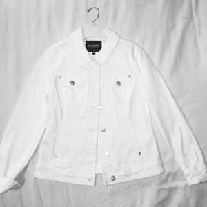 Denim jacket white